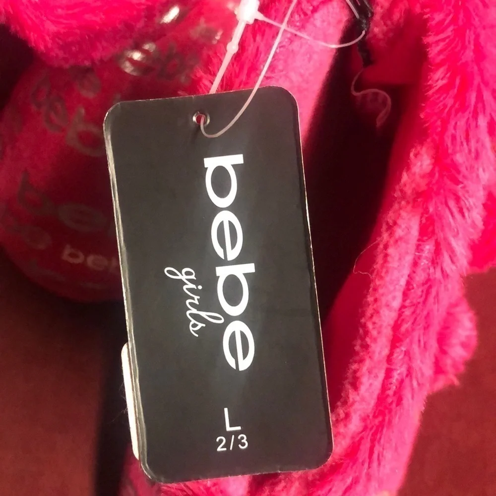 bebe slippers